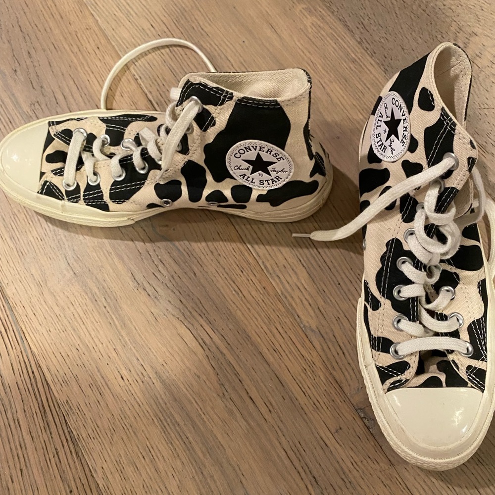 Converse Custom Cow Print - Picture 2 of 4